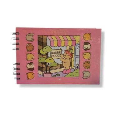 Imagem de Caderninho Colorido Bobbie Goods - generico, Rosa, P, capa dura
