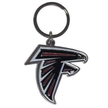 Imagem de Chaveiro NFL Siskiyou Sports Fan Shop Atlanta Falcons cromado e esmaltado, tamanho único, cores do time