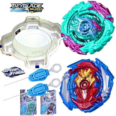 Imagem de Beyblade Infinite Achilles A6 Vs Wolrd Evo Helios - Hasbro
