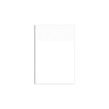 Imagem de WUUOSSYUIS Bloco de notas autoadesivo à prova d'água de 50 folhas, acessórios para bloco de notas, 50x75mm