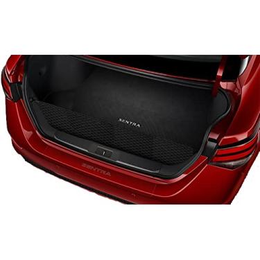 Imagem de Rede de carga de malha elástica estilo envelope automotivo para Nissan Sentra S SR SV 2022 - Organizador de porta-malas e armazenamento premium - Rede de bagagem para Sedan - Melhor organizador de carro para Nissan Sentra
