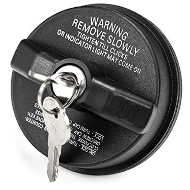 Imagem de Tampa de gás de bloqueio, tampa de combustível para Chevrolet Chevy Silverado 1500 2500 3500 Cruze Express Malibu Colorado Suburban Tahoe Equinox & GMC Terrain Sierra Yukon Savana Acadia & Acura Buick Cadillac Lexus