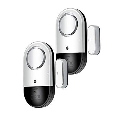 Imagem de Sensor de alarme de porta e janela de 120 DB, 2 unidades para crianças, Dementia Patients Safety, Alarmes de segurança sem fio, mantenha sua casa, piscina, armário, negócios seguros