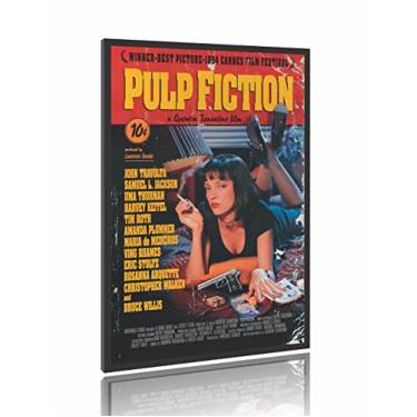 Imagem de Quadro Pôster Filme Pulp Fiction Tempo de Violência M2 60x90
