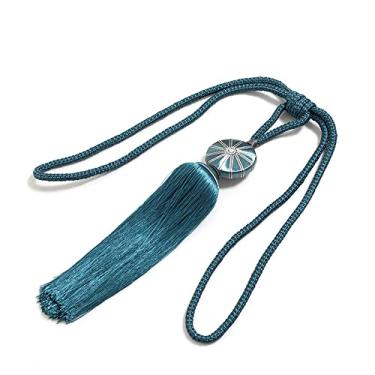 Imagem de suportes de cortina laços de cortina simples fivela acessórios de cortina, T8,1 pcs