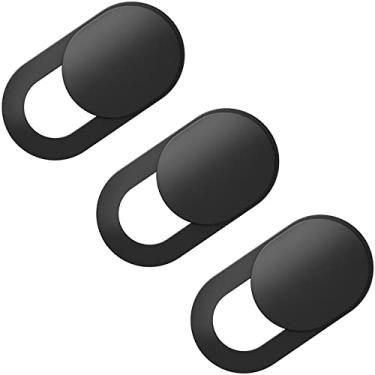 Imagem de Capa para webcam (pacote com 3) Yilador 0,05 polegadas ultrafina capa para câmera de laptop para computador, MacBook Pro/Air iMac, iPhone, celular, PC, tablet, Surface Pro, Echo Show,