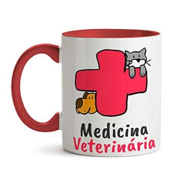Imagem de Caneca Profissão Medicina Veterinária por amor