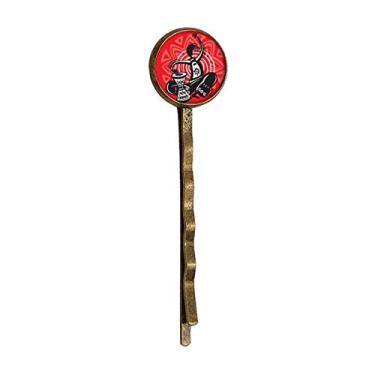 Imagem de Pandeiro Celebrate Mexicano Retro Metal Hair Bobby Pin Headwear