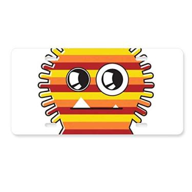 Imagem de DIYthinker Placa de licença Alien Universo e Alienígena Decoração de aço inoxidável Automobile Tag