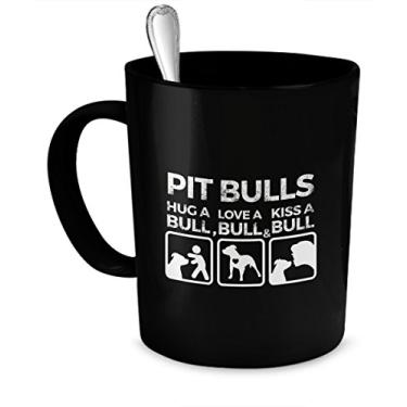 Imagem de Pit Bull Love – Pit Bulls Hug A Love A Kiss A Bull, Bull & Bull – Pit Bull Kiss – Pit Bulls Love