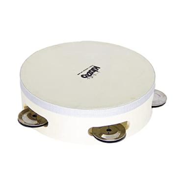 Imagem de Pandeiro 6 Pol Infantil Madeira C/Pele Animal Kidzzo