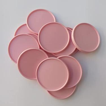 Imagem de Kit 12 Discos GG 45mm de Caderno Infinito Sistema Inteligente Amor Infinito Cadernos - Liso - Rosa Claro