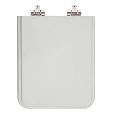 Imagem de Assento Sanitário Poliéster com Amortecedor Square Cinza Platina para vaso Incepa Cidamar