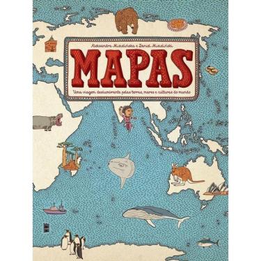 Imagem de Livro Mapas - Uma Viagem Deslumbrante Pelas Terras