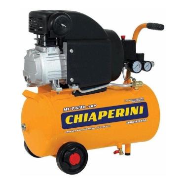 Imagem de Compressor de Ar 2hp 21 Litros 220v Chiaperini Mc 7.6/21