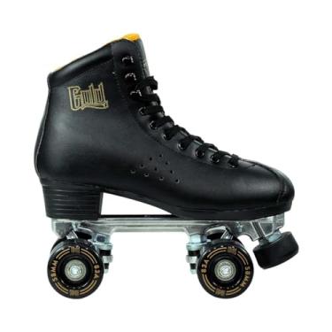 Imagem de Patins Quad Traxart Gold Preto - 58mm x 32mm ABEC-9
