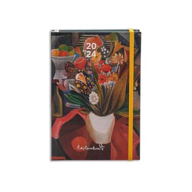 Imagem de AGENDA 2024 TECA DI CAVALCANTI DIÁRIA MÉDIA VASO COM FLORES