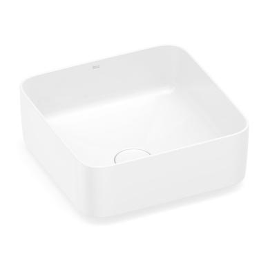 Imagem de Cuba de Apoio 370x370 Inspira Square Roca Branco