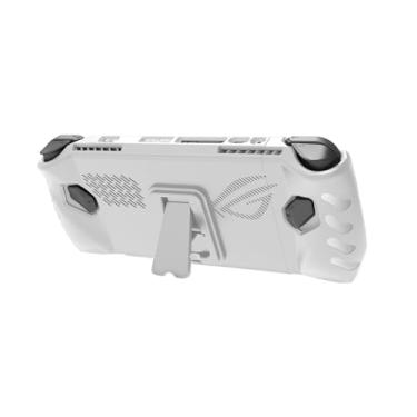 Imagem de Capa macia de TPU com proteção total para console de jogos ROG Ally, capa protetora macia à prova de choque com suporte