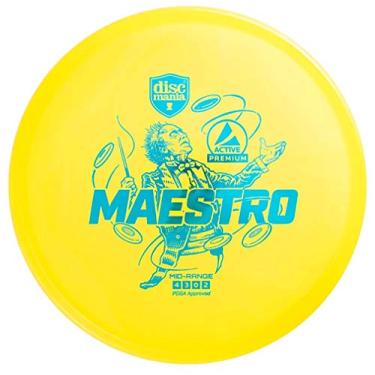 Imagem de Discmania Active Premium Maestro disco de golfe de médio alcance [cores podem variar] - 165-170 g
