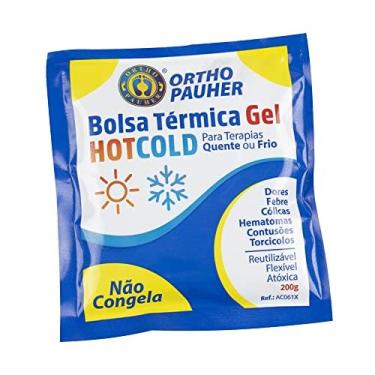 Imagem de Bolsa Térmica Reutilizável em Gel 200 gr - HOT COLD Quente ou Frio - Cód. AC061X - Ortho Pauher (200GR)