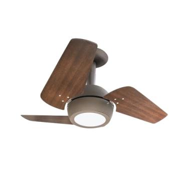 Imagem de Venti-Delta Ventilador de Teto Loft LED 3 Pás 220 V C3V, 283209, 130 W, Marrom