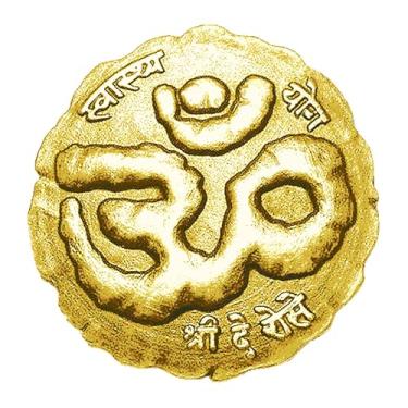 Imagem de MEDALHA ÔM DE OURO (18 QUILATES) - TAMANHO PEQUENO (PEDIDO SOB ENCOMENDA) R$ 3.840,00