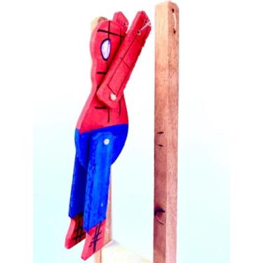 Imagem de Brinquedo Trapezista Acrobata Madeira Infantil ARTESANAL 20cm (KIT 12 Unidades Sortidas)