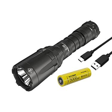 Imagem de NITECORE Lanterna SmartRing SRT7i de desempenho superior - 3.000 lúmens com bateria e cabo de carregamento USB-C Eco-Sensa incluído
