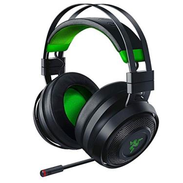 Imagem de Razer Nari Ultimate Wireless 7.1 Surround Sound Gaming Headset: HyperSense Haptic Feedback - Auto-Adjust Headband - Retractable Mic - for Xbox Series X & S, Xbox One - Black/Green