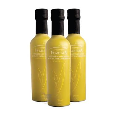 Imagem de 3 Azeites Premiados Extra Virgem Limão Siciliano 250ml - Fazenda Irarema
