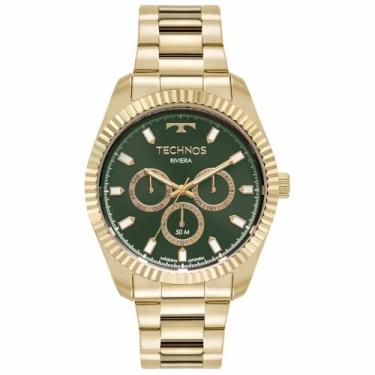 Imagem de Relógio Technos Masculino Riviera Dourado - 6P79BZ/1V 6P79BZ/1V