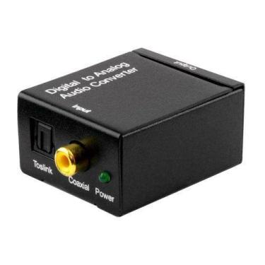 Imagem de Conversor de Áudio - Digital para Analógico com cabo Óptico - Lotus