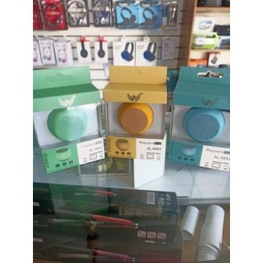 Imagem de Mini caixa de som - Rique acessório, Amarelo