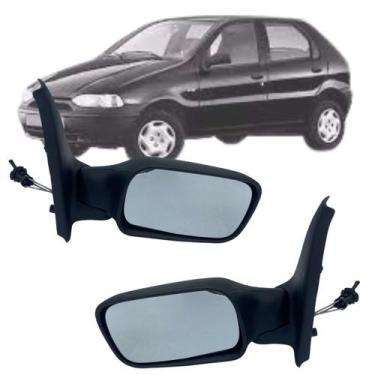 Imagem de Par Retrovisor Palio 96 97 98 1999 2000 4 Portas C/ Controle - COFRAN