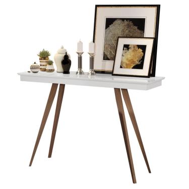 Imagem de Aparador Sala De Estar Hall De Entrada Pés Madeira Classic