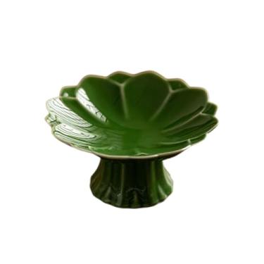 Imagem de Wswqop Tigela de Frutas de Porcelana com Base, Tigela Na Base, Decoração de Mesa, Expositor de Sobremesa, Tigela Decorativa para Cozinha de Banquete