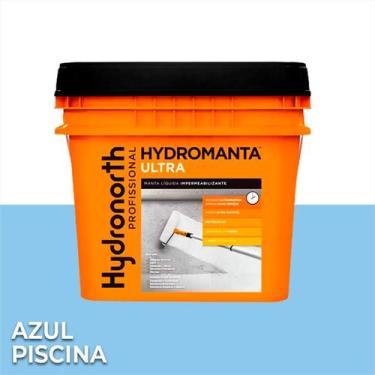 Imagem de Manta Liquida Borracha Alta Performance Azul Piscina Hydronorth 15kg