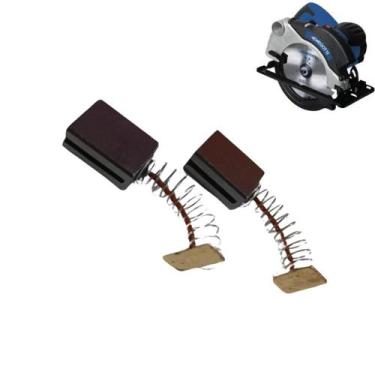 Imagem de Par de escovas para serra circular MMC1400 Menegotti 220V