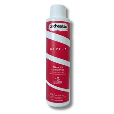 Imagem de Ativador e Modelador Cachos Cereja Anti-frizz Brilho Cacheatto 1 Litro