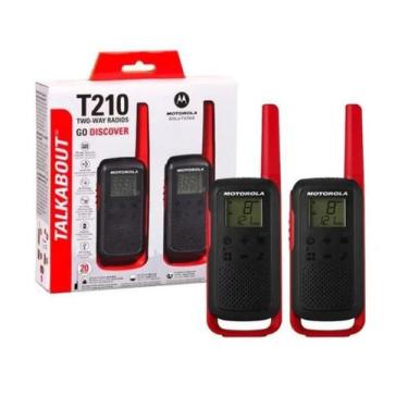 Imagem de Rádio Comunicador Motorola Talkabout T210 Alcance Até 32km