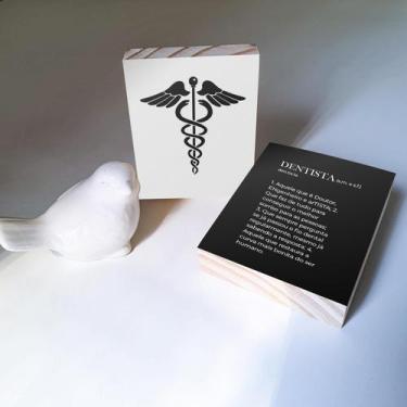 Imagem de Quadros Significado de Dentista Presente Para Dentista - Stelix - Deco