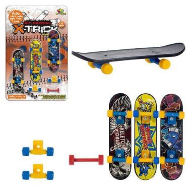 Imagem de Kit 3 Skate Radical De Dedo Fingerboard - Art Brink