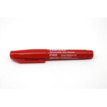 Imagem de Caneta Dérmica Marcação Botox Dermarker, Viscot, Vermelha