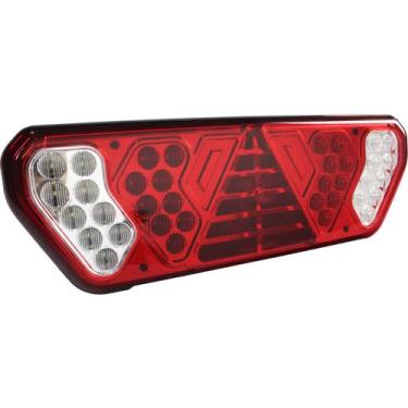 Imagem de Lanterna Traseira Caminhão Carreta Guerra LED 24V - Multilight, Direit
