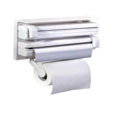 Imagem de Dispenser Porta Papel Toalha Aluminio 3 Em 1 - LIP