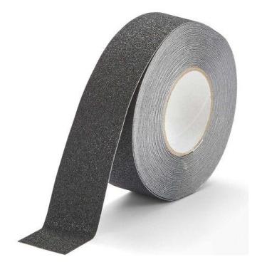 Imagem de Fita Adesiva Antiderrapante Lixa 30m X 50mm Escada Rampa.  - megatape,