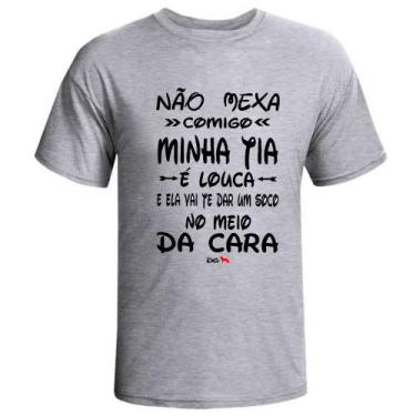 Imagem de Camiseta camisa infantil unissex dinda tia louca titia madrinha - Dogs