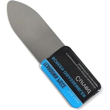 Imagem de Ferramentas de abertura de tela cinza de desmontagem tela curva cartão de aço inoxidável para ferramentas de reparo de smartphone ferramentas de reparo kits de equipamentos manutenção profissional,