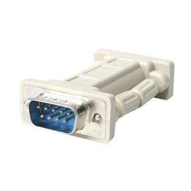 Imagem de StarTech. com adaptador de modem nulo serial DB9 RS232 - Adaptador de modem nulo - DB-9 (M) para DB-9 (F) - NM9MF